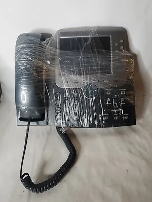 Cisco 7975  IP VoIP Telephone Handset, Phone Cord and Stand - Image 1 of 2