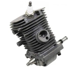 SHORT BLOCK MOTORE COMPLETO CILINDRO +  ALBERO ADATTABILE SU STIHL 018 MS180 - Picture 1 of 4