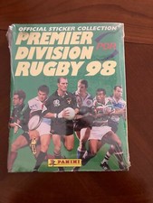 PANINI PREMIER DIVISION RUGBY 98 ALBUM COMPLETE SEALED FULL PERFECT MINT A