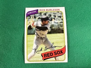 1980 Topps #645 Rick Burleson Medias Rojas de Boston - Imagen 1 de 1