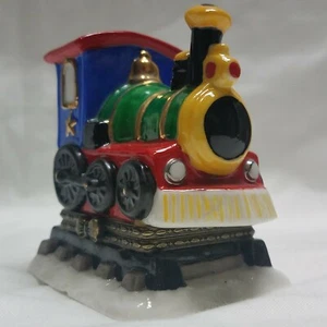 RARE 1998 Disney Mickey Santa's Best Treasure Chest Train Hidden Storage Vintage - Picture 1 of 8