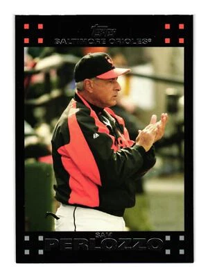 2007 Topps #608 Sam Perlozzo Baltimore Orioles - Image 1 of 2