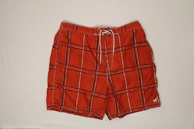 Купальник CARIBBEAN JOE мужской плавательный сундук красный доска короткие XL EUC - Изображение 1 из 4