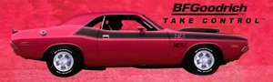 REPRODUCCIÓN BFGoodrich Vinilo Banner Rosa Challenger T/A (308). Dos tamaños. - Imagen 1 de 1