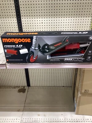 Mongoose Force 1.0 折叠滑板车 Max 握把全新带盒! — 第 1/4 张图片