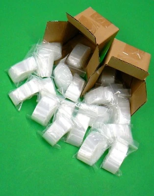1" Clear Poly Bags 1x1" Reclosable 2mil 2,000 Mini Small Size Squeeze Lock Bag  - Image 1 of 4