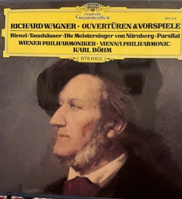 Richard Wagner LP Ouverturen & Vorspiele/DG 2531 214 Vinyl Record LP NM 1979 - Image 1 of 4