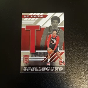 2023-24 Panini Donruss Elite Scoot Henderson RC Card #15 T Rookie Mint Blazers - Bild 1 von 2