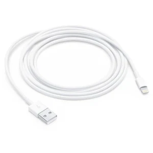 Genuine Apple MD819ZM/A 2m Charging & Data Sync Lightning to USB Cable - White - Picture 1 of 4