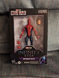 Marvel Legends Infinity Saga Spider-Man Civil War Tom Holland 6' Action Figure 
