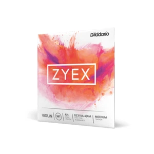 Juego de cuerdas para violín Zyex aluminio D, escala 4/4, tensión media - Imagen 1 de 23