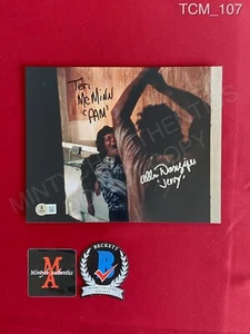Foto firmada por Teri McMinn Allen Danzinger 8x10 Texas Chainsaw Massacre Beckett - Imagen 1 de 1