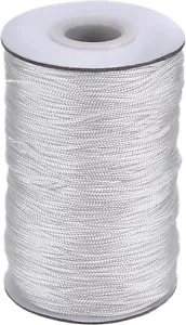 109 Yards/Rolle Weiß Geflochten Lift Shade Schnur für Aluminium Rollo Rollo, Gartenarbeit - Bild 1 von 4
