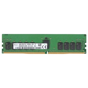 1x SK Hynix 16GB 3200MHz DDR4 REG ECC DIMM RAM PC4-25600 2RX8 1.2V Server New - Afbeelding 1 van 6