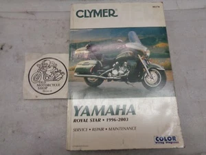 CLYMER YAMAHA  ROYAL STAR 1996-2003 SERVICE REPAIR MAINTAINANCE MANUAL - Picture 1 of 4