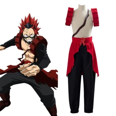 My Hero Academia Kirishima Eijiro Cosplay Costume Uniform Full Set - Image 1 of 4