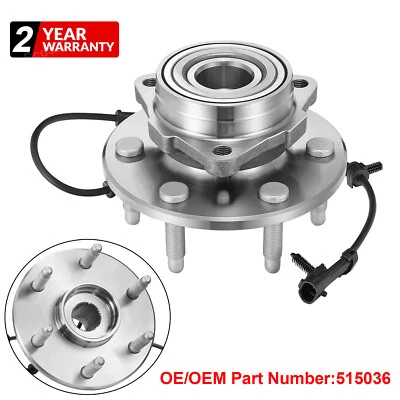 4WD Wheel Bearing and Hub Assembly for 2002-2006 Chevrolet	Tahoe 5.3L 4.8L - Imagem 1 de 4