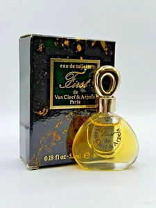FIRST BY VAN CLEEF & ARPELS 5ML MINI EDT SPLASH (NEW WITH BOX) - Picture 1 of 5