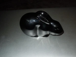 Dalzell Glas Schwarz Ebenholz Hase. - Bild 1 von 13