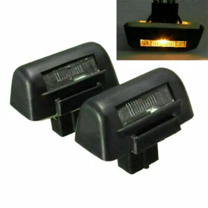 2PCS Ford Transit Rear Back License Number Plate Lightr Lamp MK5 MK6 1985-2013 - Picture 1 of 9