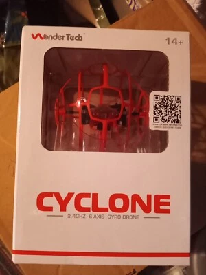 WonderTech Cyclone 2.4GHZ Remote 6-Axis Gyro Drone Quadcopter - Image 1 of 4
