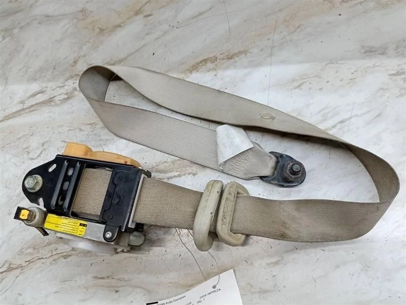 Conjunto retractor cinturón seguridad conductor delantero Subaru Impreza 2008-2011 bronceado OEM Foto 1 de 1