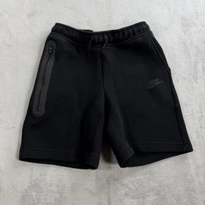 Pantalones Cortos Nike Tech Fleece Niños Grandes (Niños) Negros Juveniles M Medianos para Sudar - Imagen 1 de 8
