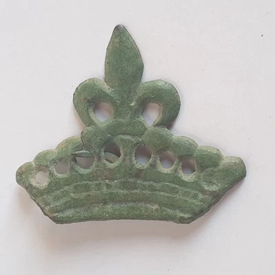 Haute époque - Gallo Romain - Médiéval - Couronne  et fleur de LYS LOT N° 5 - Photo 1/4