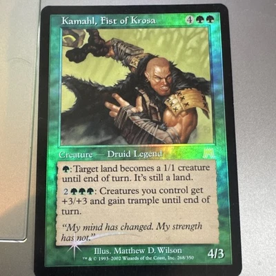Kamahl, Fist of Krosa Onslaught Foil - Image 1 of 2