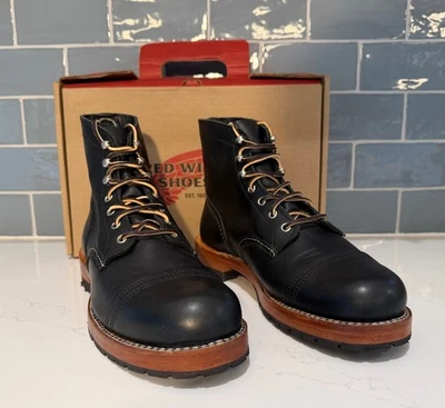 Red Wing Iron Ranger Boots Heritage #8084  (Custom - Resoled) Size 9 1/2 - Image 1 of 4