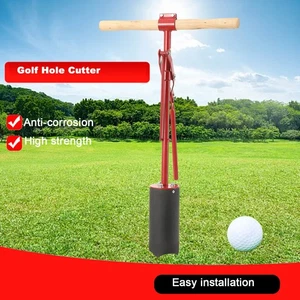 Golf Hole Cutter Green Lever Action Hole Cutters Manual Punch Machine Standard - Picture 1 of 13