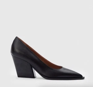 Neu ATP Atelier Capena Black Nappaleder Heels schwarz Gr. EUR 42 / US 12 - Bild 1 von 16