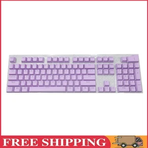 104pcs Universal Mechanical Keyboard Keycap PC Bakclit Key Cap Set (Purple) - Bild 1 von 8