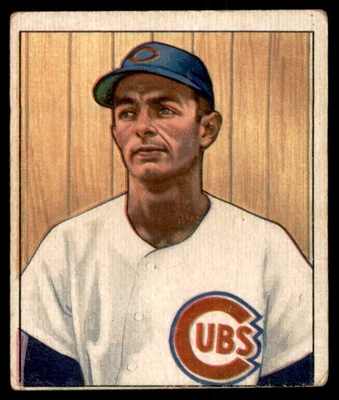 1950 Bowman #115 ROY SMALLEY Chicago Cubs Muito Bom/Excelente - Imagem 1 de 2