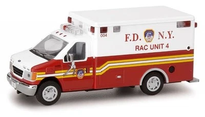 Code 3 FDNY RAC Unit Ford E-350 Ambulance  - Image 1 of 4