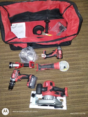 💯Brand New Only Used Once Milwaukee Cordless Tool Set For Sale!!💯 - Image 1 of 3