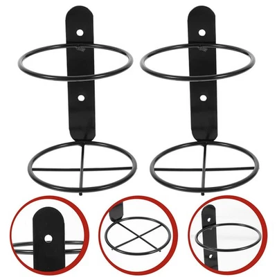  4 Pcs Portavini Bottiglie Da Parete Portatore Del Vino Montato Di Montati - Image 1 of 4