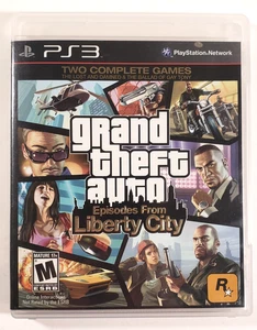 Grand Theft Auto: Episodes From Liberty City (Sony PlayStation 3, 2010) PS3 GTA - Imagen 1 de 4