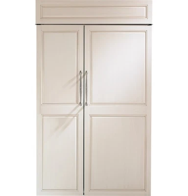 Monogram ZIS480NNII 48" Counter Depth Built-In Side by Side Smart Refrigerator - Image 1 of 4