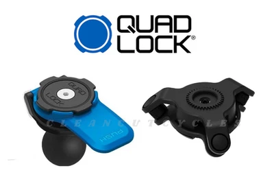 QUAD LOCK Phone Motorcycle Ball Mount + Vibration Dampener NEW - Image 1 of 4