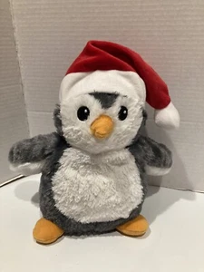 Warmies Winter Christmas Owl Heat Microwave Warming Weighted Plush Stuffed - Picture 1 of 4