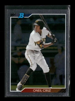 2020 Bowman Heritage #92CP-OC Oneil Cruz Chrome Prospects Pittsburgh Pirates - Image 1 of 2