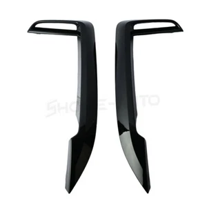 For 17-19 BMW 740e xDrive 16-19 740i 750i Front Black Bumper Trim Set - Picture 1 of 10