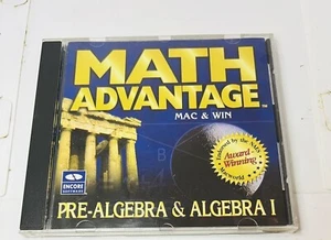 Math Advantage Pre-Algebra & Algebra I MAC&WIN CD ROM - Picture 1 of 2