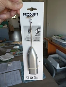 Milk Frother Foamer Handheld Cordless For Cappuchino Latte Espresso Ikea Brand - Picture 1 of 1