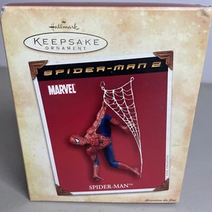 Marvel Spider-Man 2004 adorno de Hallmark Keepsake 2 y tarjeta - Imagen 1 de 8