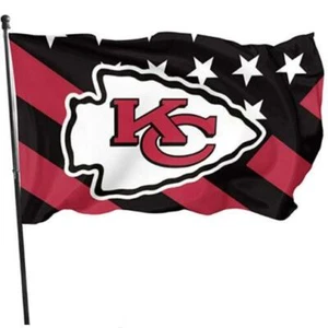 Kansas City Chiefs 3X5 Flagge Mann Höhle 3 x 5. - Bild 1 von 1