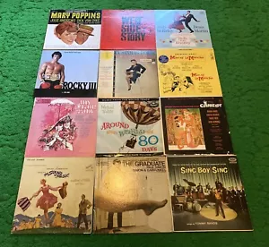 Vintage Vinyl Soundtrack Classics Lot Judy Garland West Side Story My Fair Lady - Picture 1 of 17