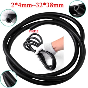 Fluorine Rubber Fuel Hose Reinforced Petrol Diesel Oil Engine Line Pipe Tubing - Picture 1 of 34