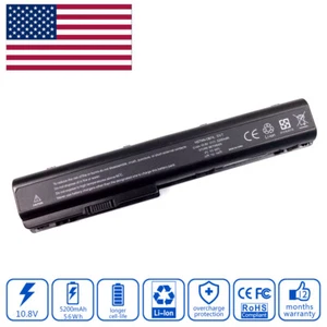 Battery for HP DV7-1177 DV7-1128 DV7-2238DV7-1175 DV7-1067 DV7-2122 DV7-2174 - Picture 1 of 6